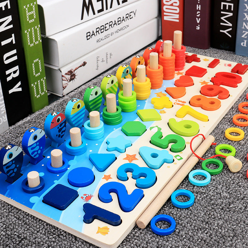 Children's wooden sensory puzzle — sensory toy for autistic and neurodiverse tamariki, Mīharo Ora Motueka NZ