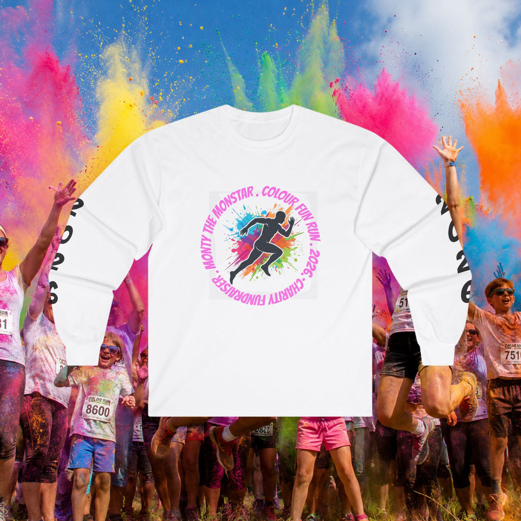 Colour Run Long Sleeve Tshirts