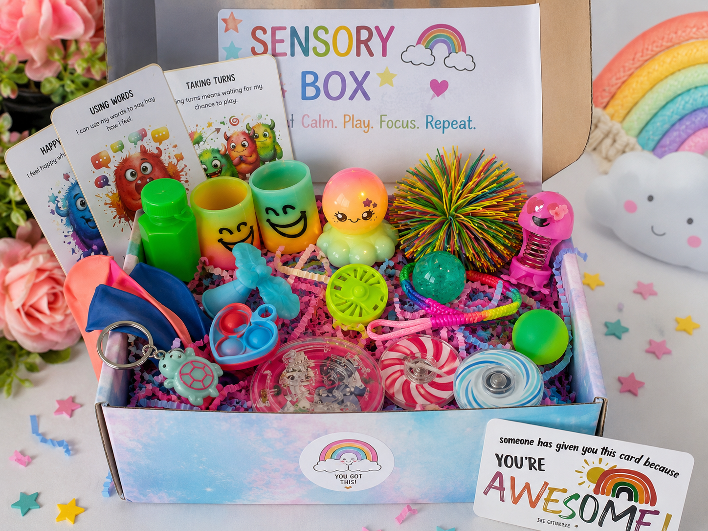 Sensory Box Filled with Fun