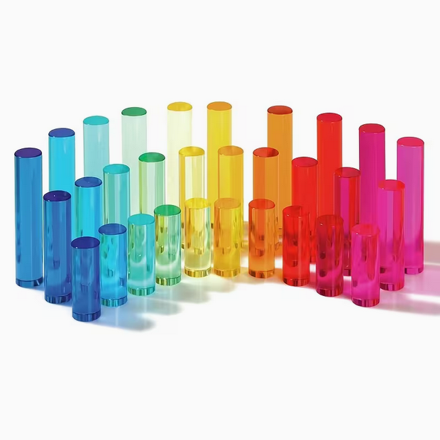 Sensory Pegboard with Acrylic Sticks